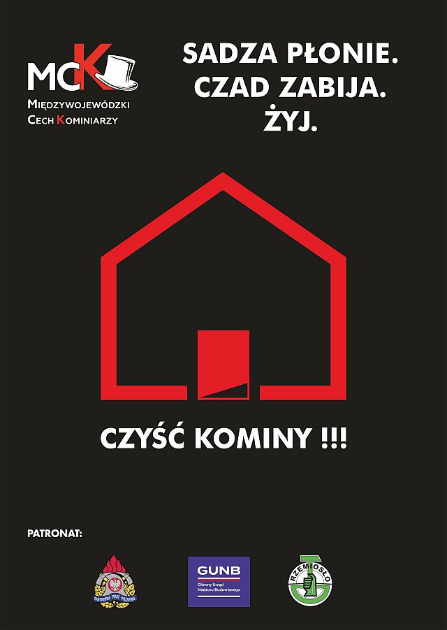 Plakat - Czad zabija Plakat - Czad zabija