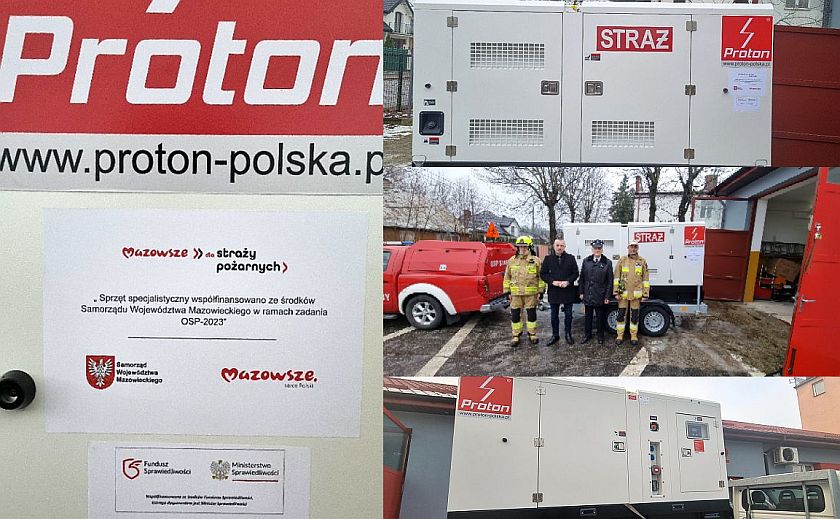 Nowy Agregat do OSP Staroźreby