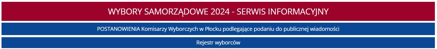 Wybory Samorządowe 2024