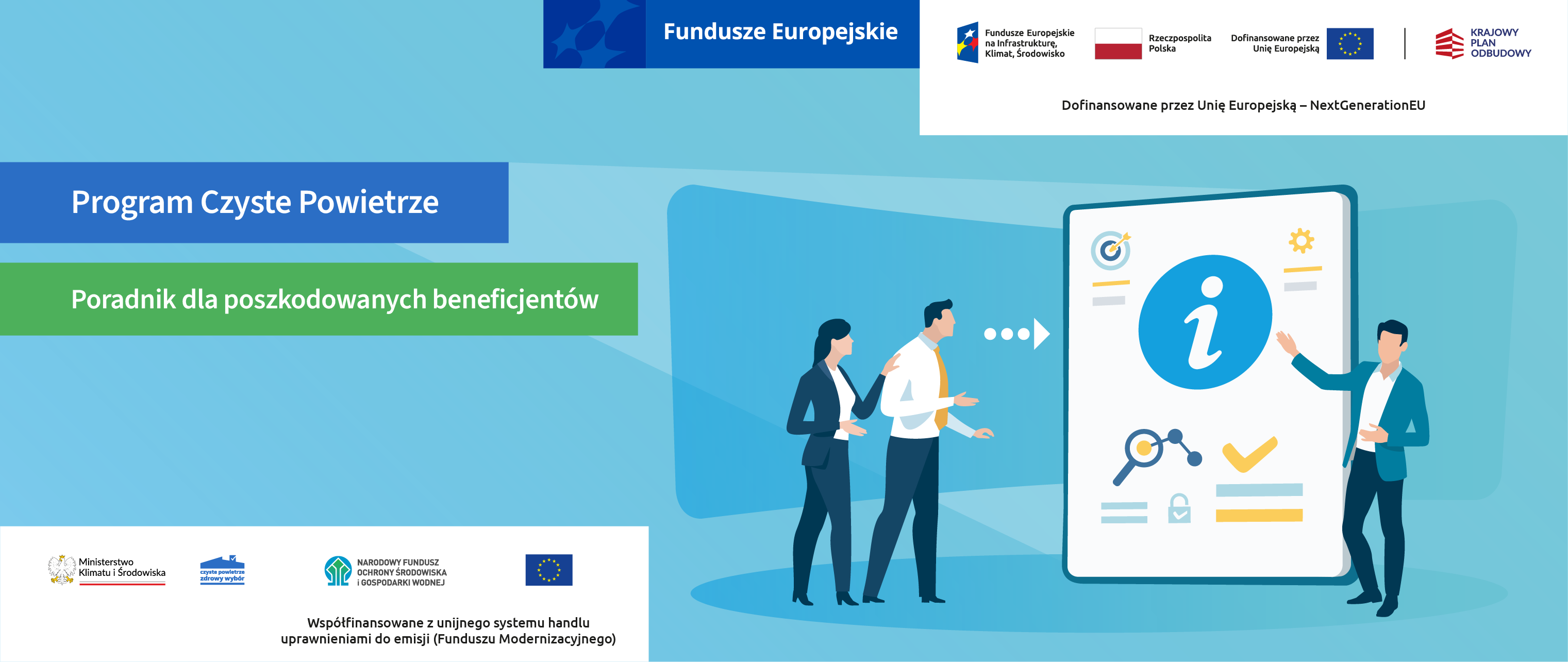 Link do poradnika dla beneficjentów programu Czyste Powietrze