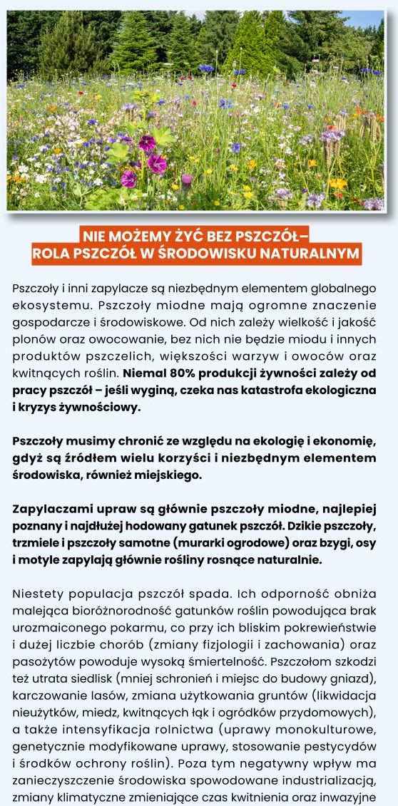 Kwietne ogrody dla pszcz&oacute;ł