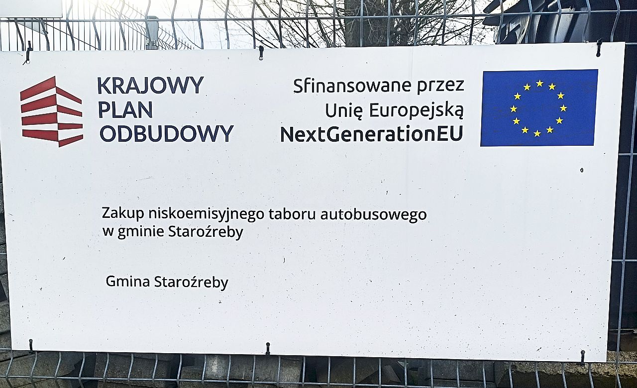 Zakup niskoemisyjnego taboru autobusowego w gminie Staroźreby