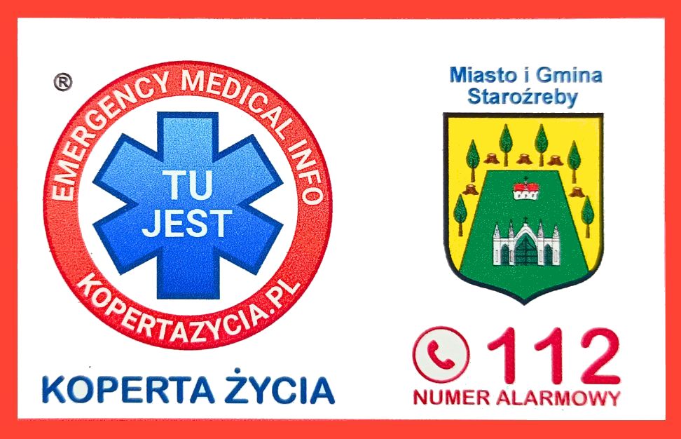 Koperta Życia - magnes na lod&oacute;wkę